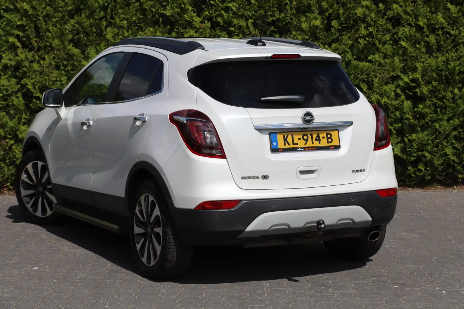 Opel Mokka X 1.4 Turbo Automaat 4x4 Edition 154 Pk Ecc|Leder|Ca Wit - 2