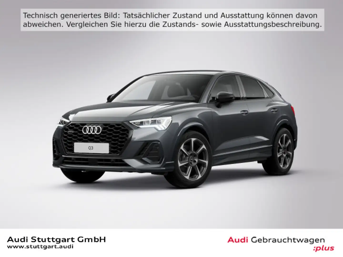 Audi Q3 45 TFSI quattro S tronic Grau - 1