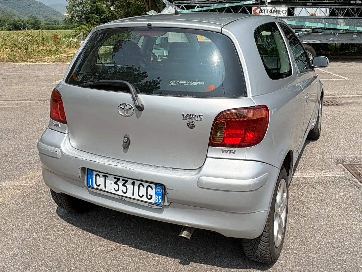 Toyota Yaris Yaris I 2003 3p 1.0 Expo Grigio - 2