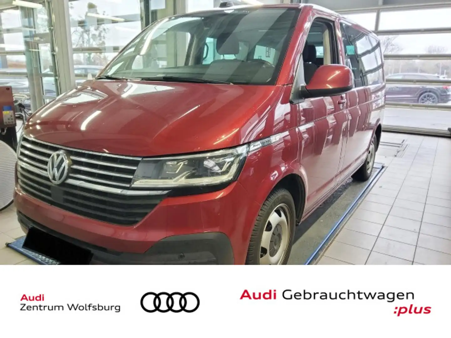 Volkswagen T6.1 Multivan 2.0 TDI DSG Comfortline Luft-Stand Rot - 1