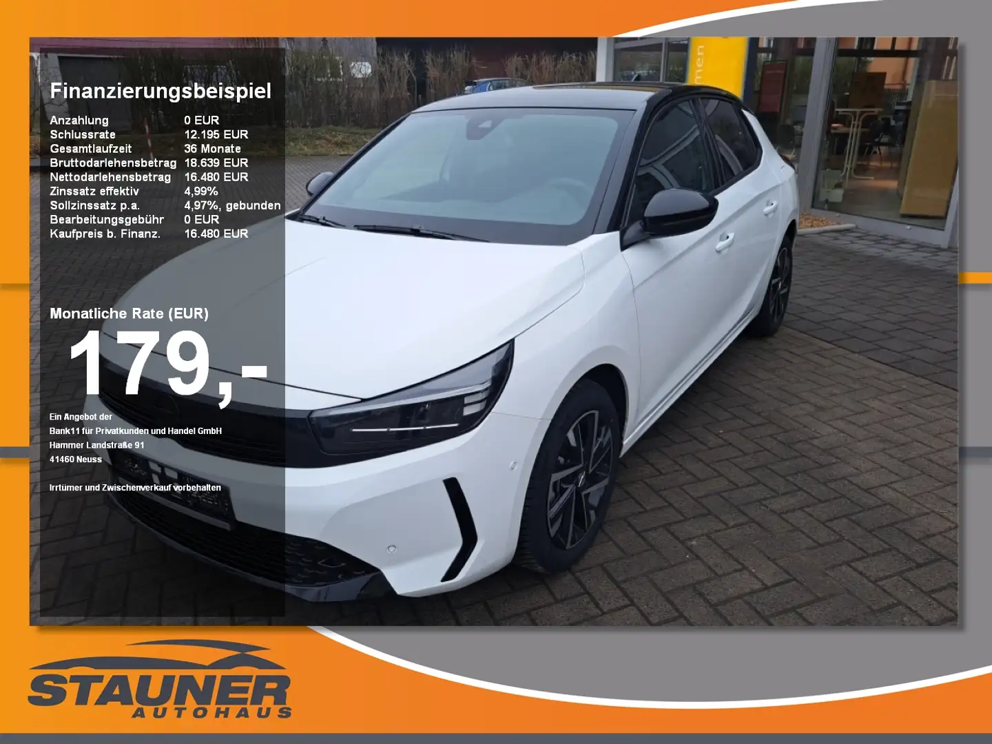 Opel Corsa F 1.2 Turbo GS 360 Grad Kamera Navigation Weiß - 1