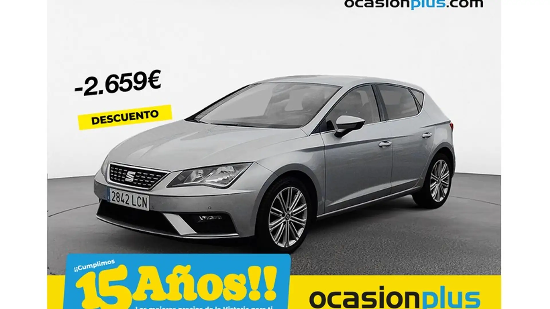 SEAT Leon 1.5 EcoTSI S&S Xcellence 150 Plateado - 1