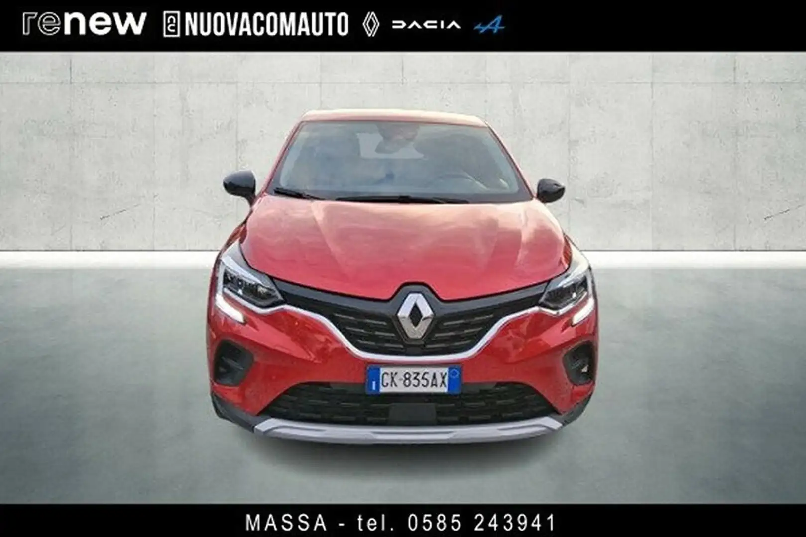 Renault Captur 1.6 hybrid Evolution E-Tech 145cv auto Rosso - 2