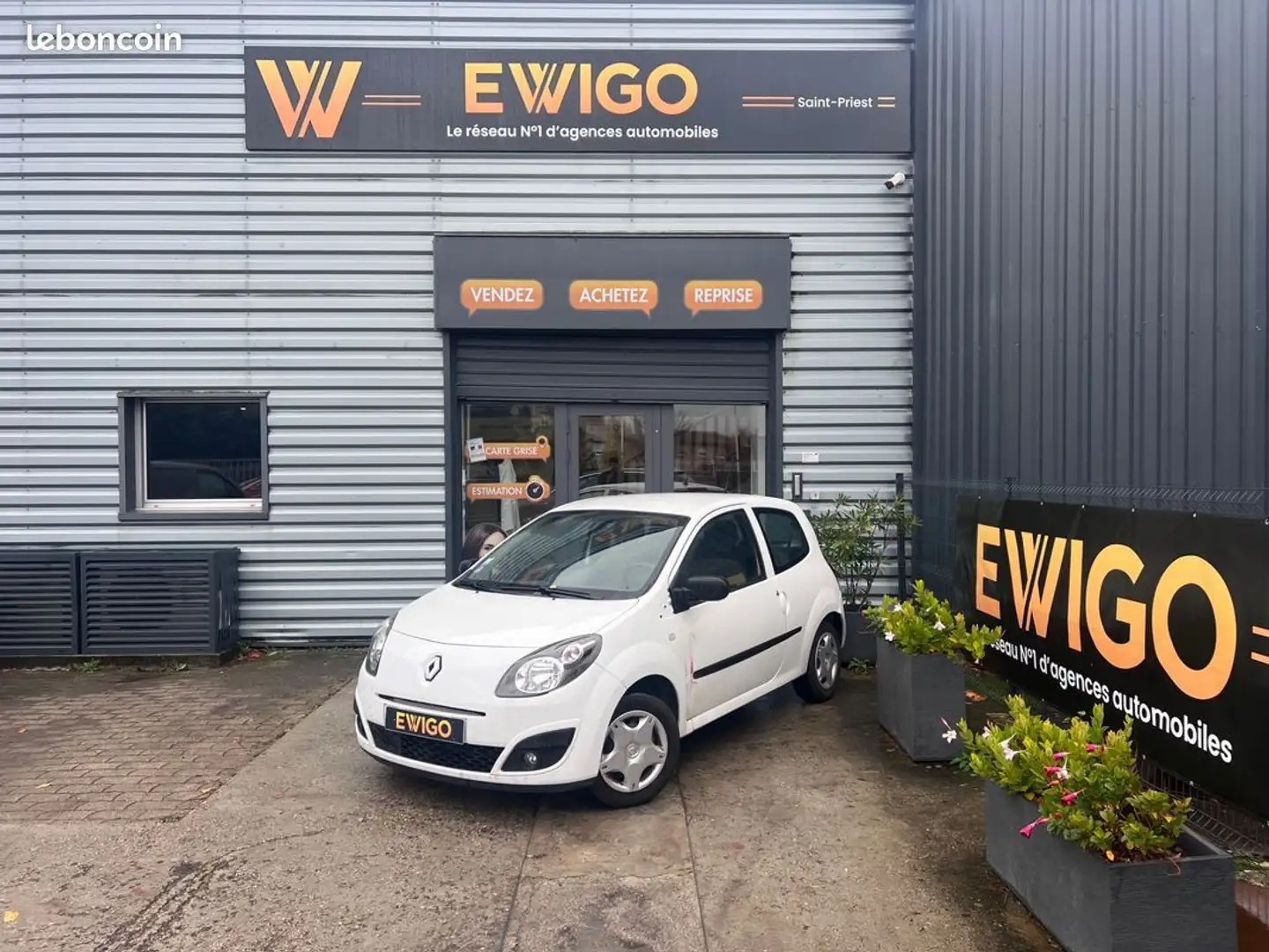 Renault Twingo 1.2 16v 75ch 2nd main- garantie 12 mois Blanc - 1