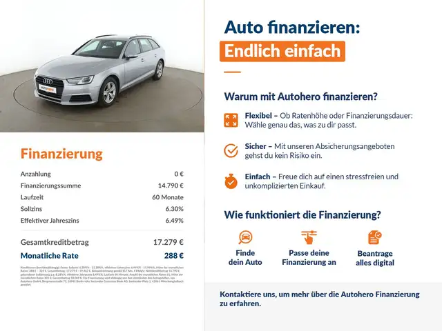 Audi A4 view 2