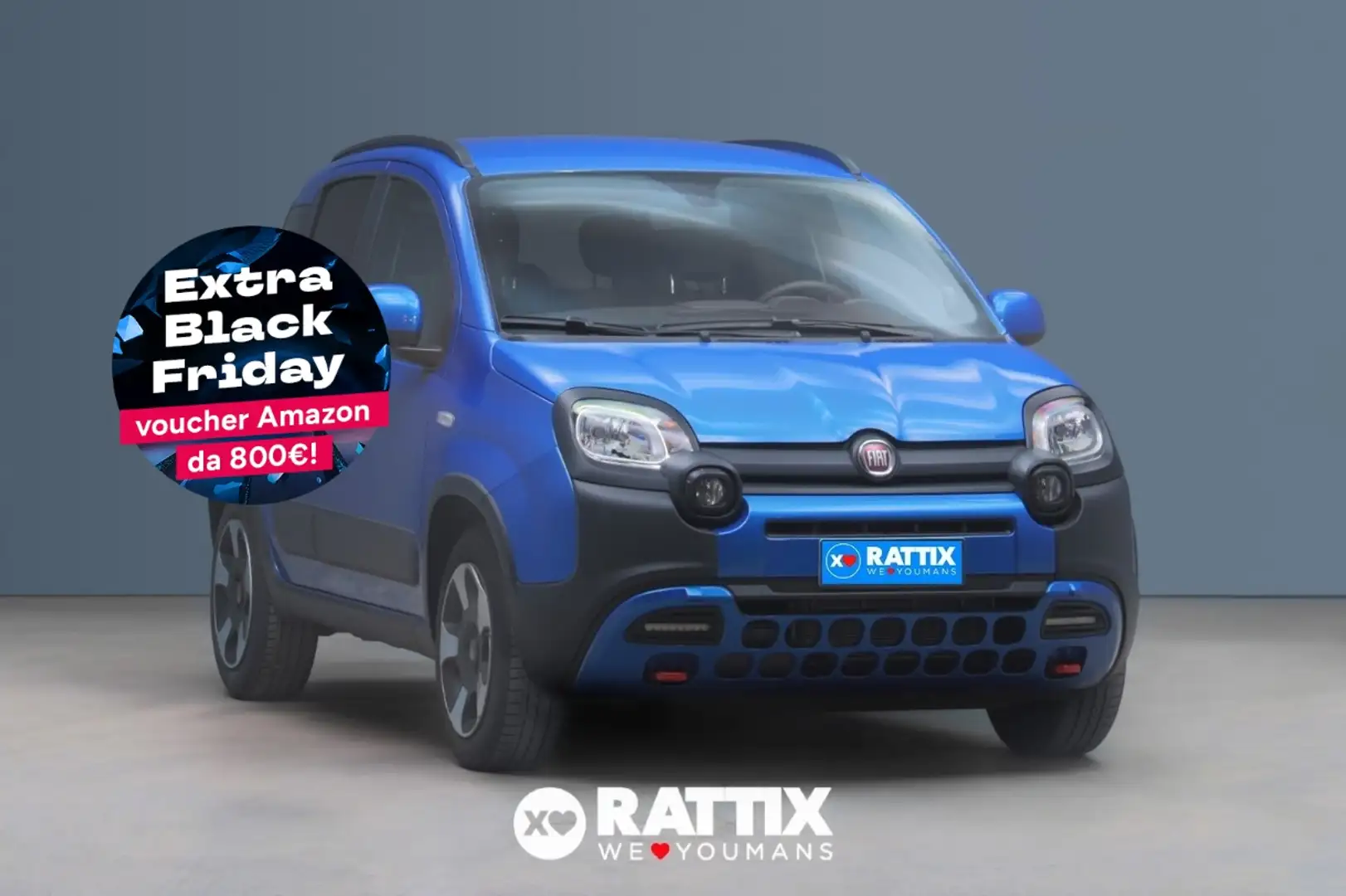 Fiat Panda 1.0 Firefly Hybrid 70CV Cross 5p.ti Blau - 1