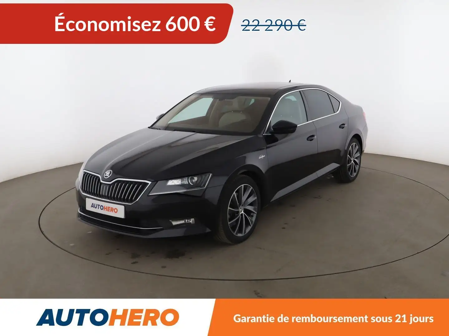 Skoda Superb 2.0 TDI Laurin & Klement DSG Noir - 1