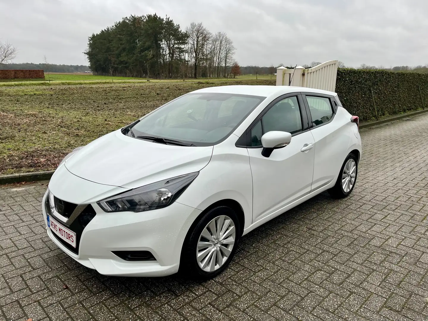 Nissan Micra 1.0 IG-T 2021 Carplay/Android/Cruise/Pdc!! Blanc - 1