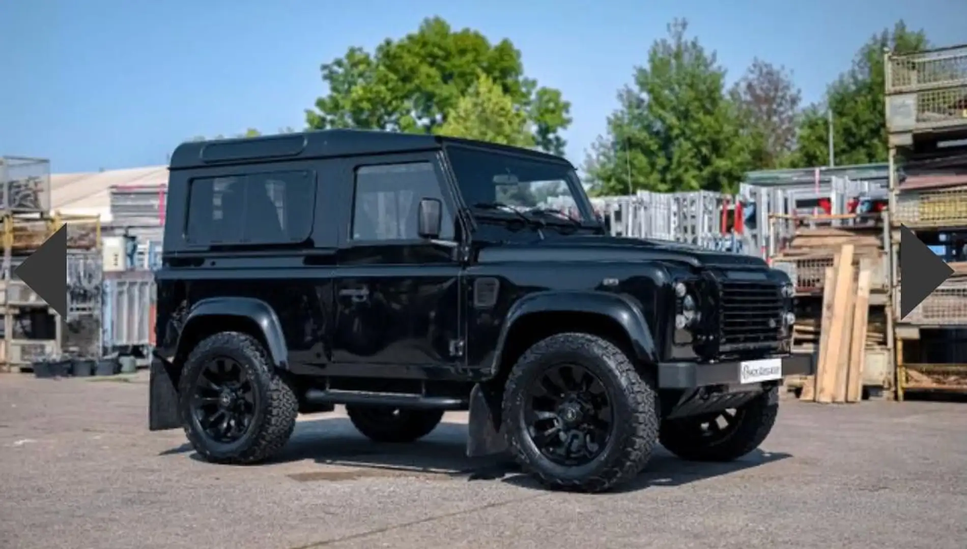 Land Rover Defender 90 TD4 Station Wagon Negro - 1