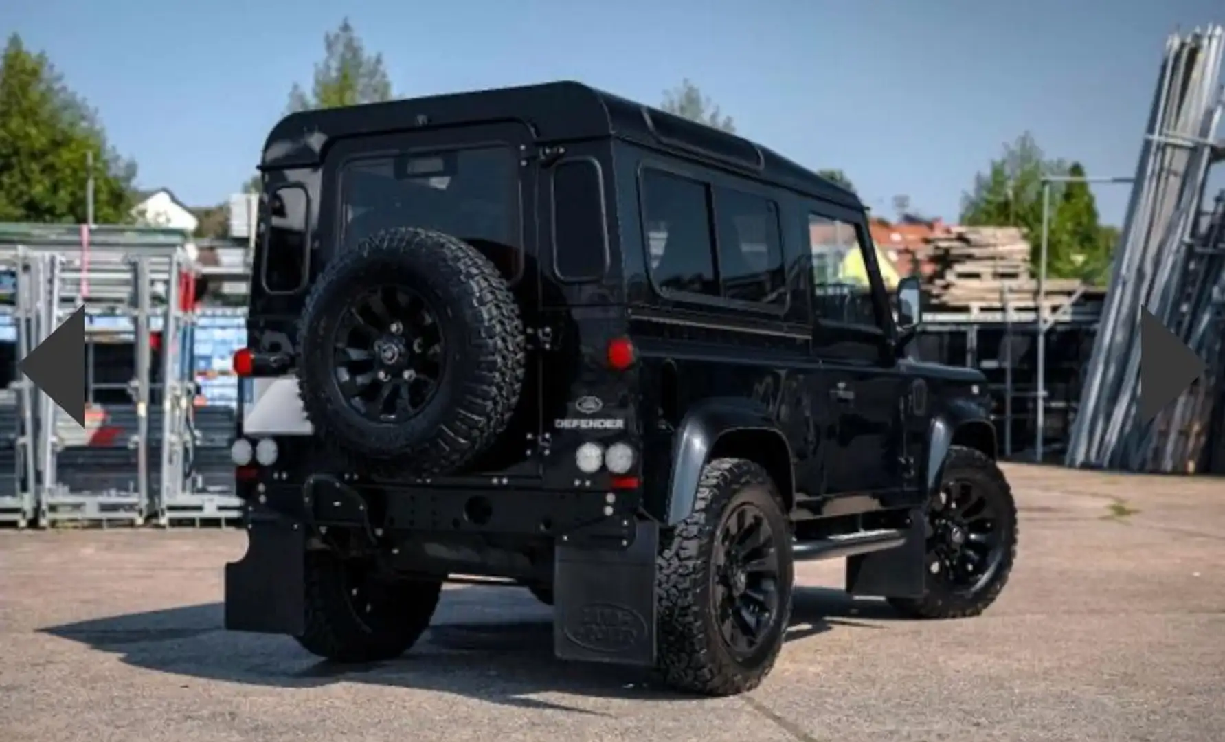 Land Rover Defender 90 TD4 Station Wagon Negro - 2