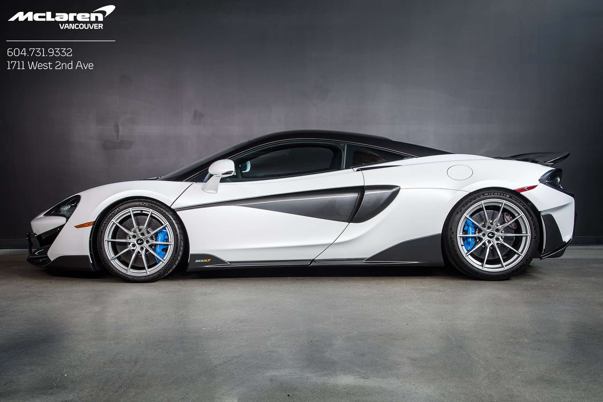 2019 McLaren 600 1-Year McLaren Qualified CPO Warranty