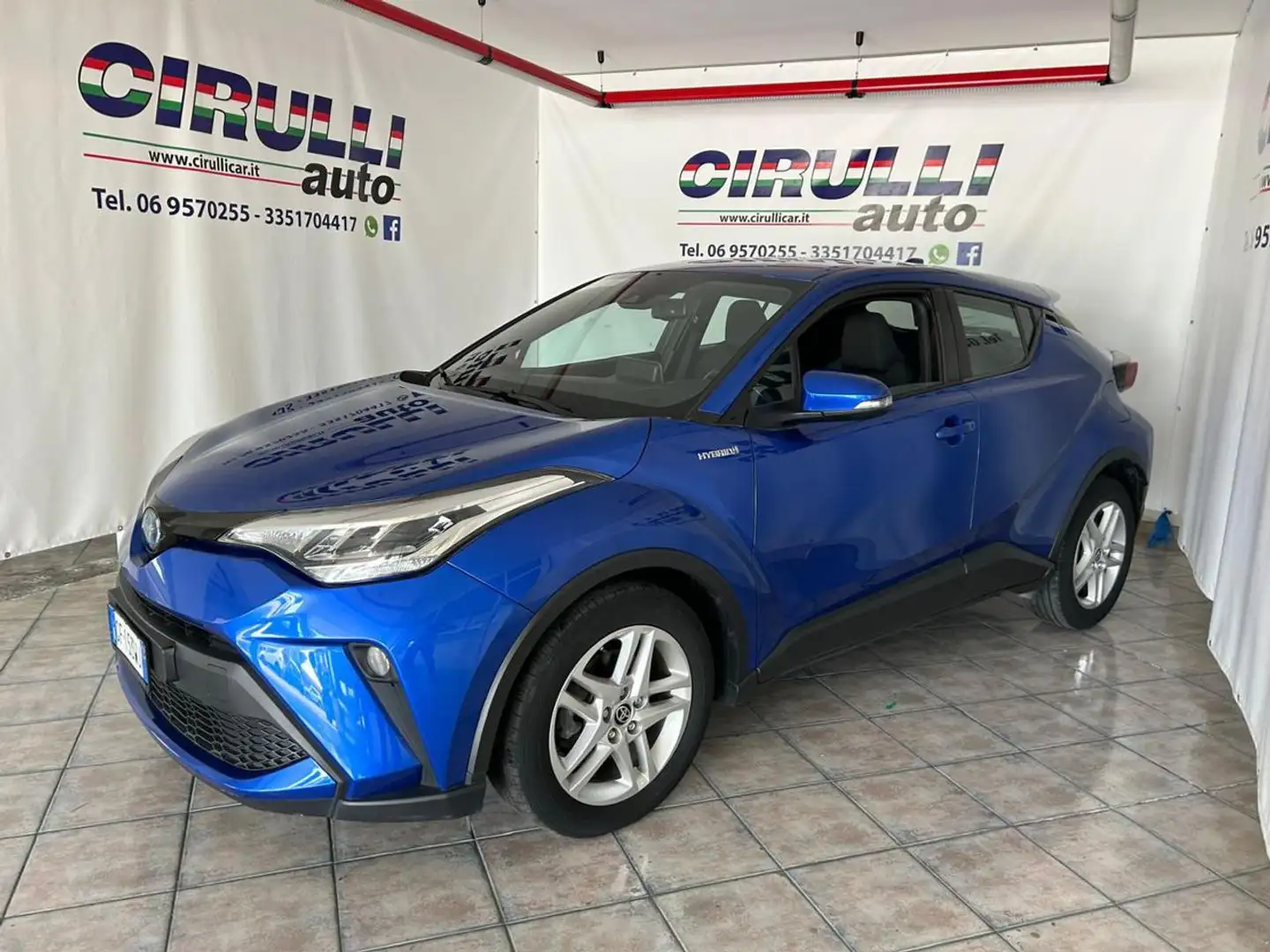 Toyota C-HR 1.8 Hybrid E-CVT Lounge Blu/Azzurro - 1
