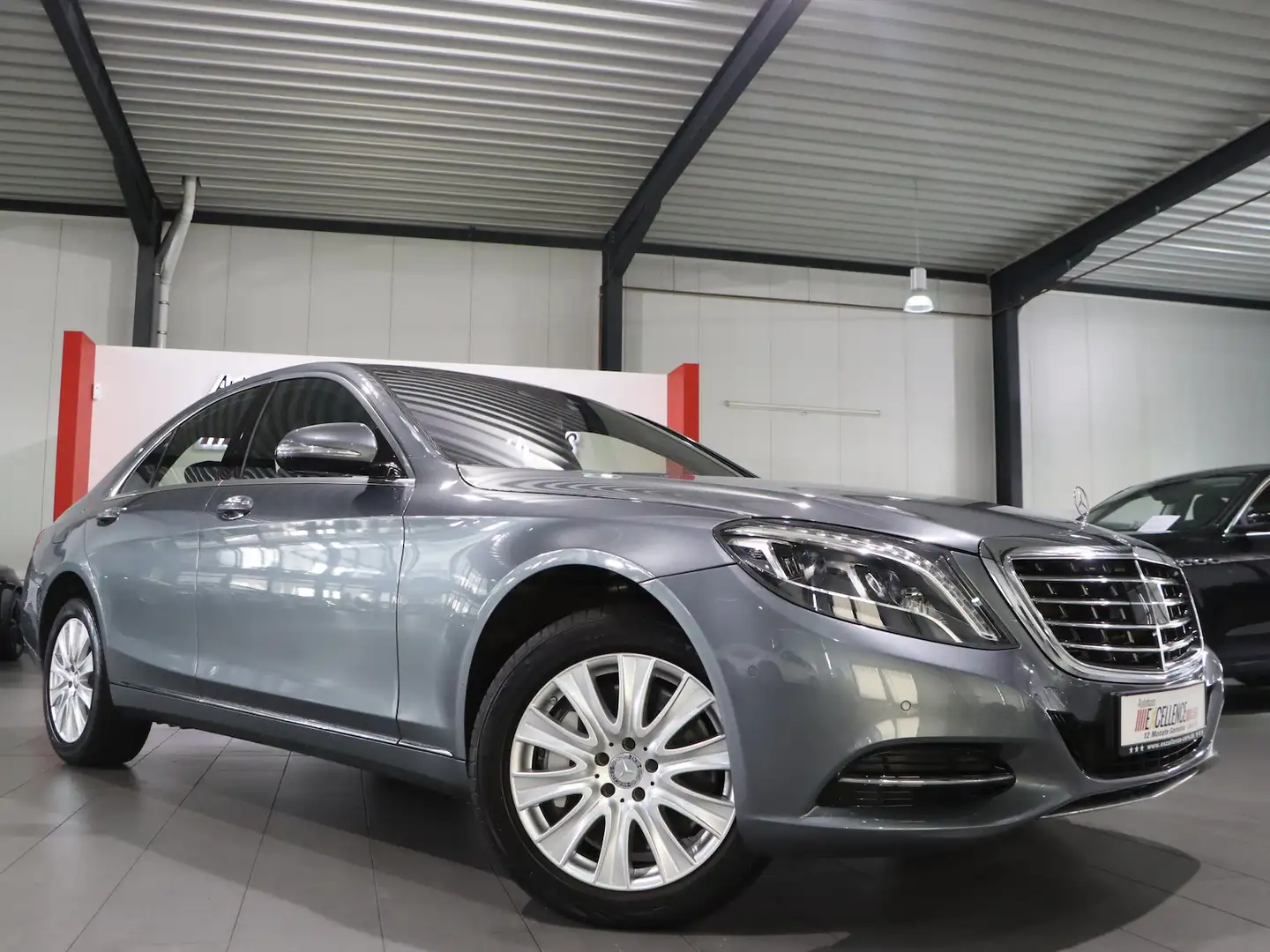 Mercedes-Benz S 400 4M / PANORAMA, LED, LUFT, DISTRONIC+, 360° Gris - 2