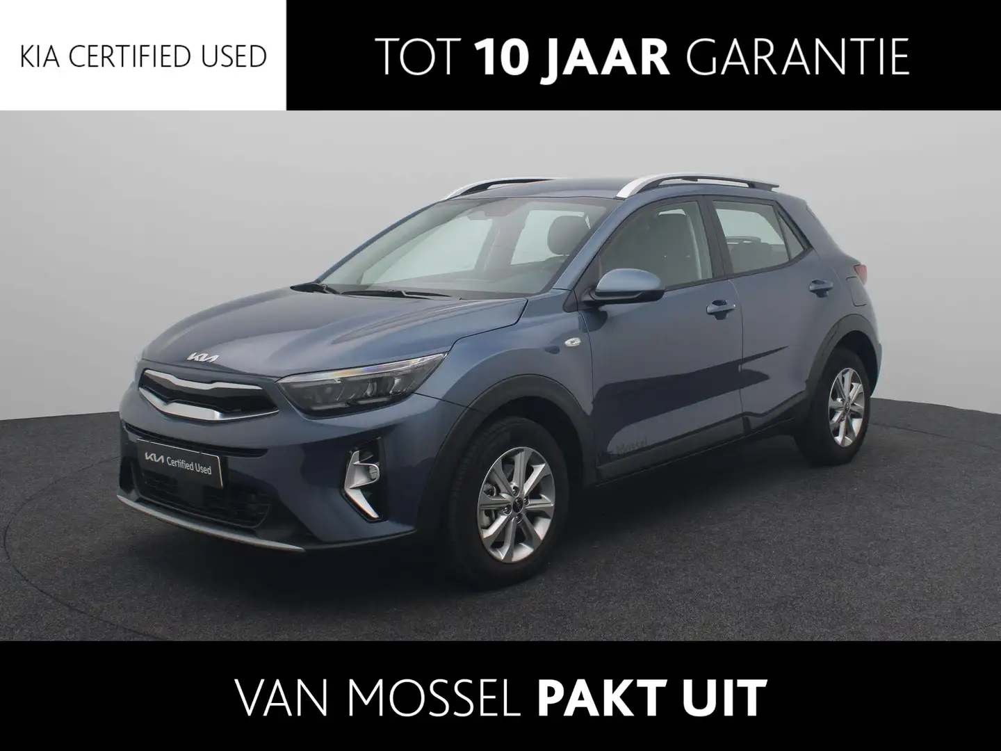 Kia Stonic 1.0 T-GDi MHEV DynamicLine | LED | Navigatie | App Bleu - 1