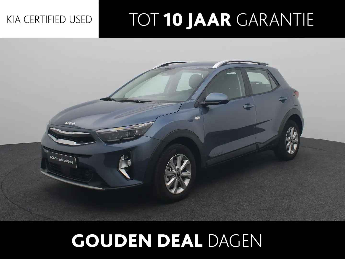 Kia Stonic 1.0 T-GDi MHEV DynamicLine | LED | Navigatie | App Bleu - 1
