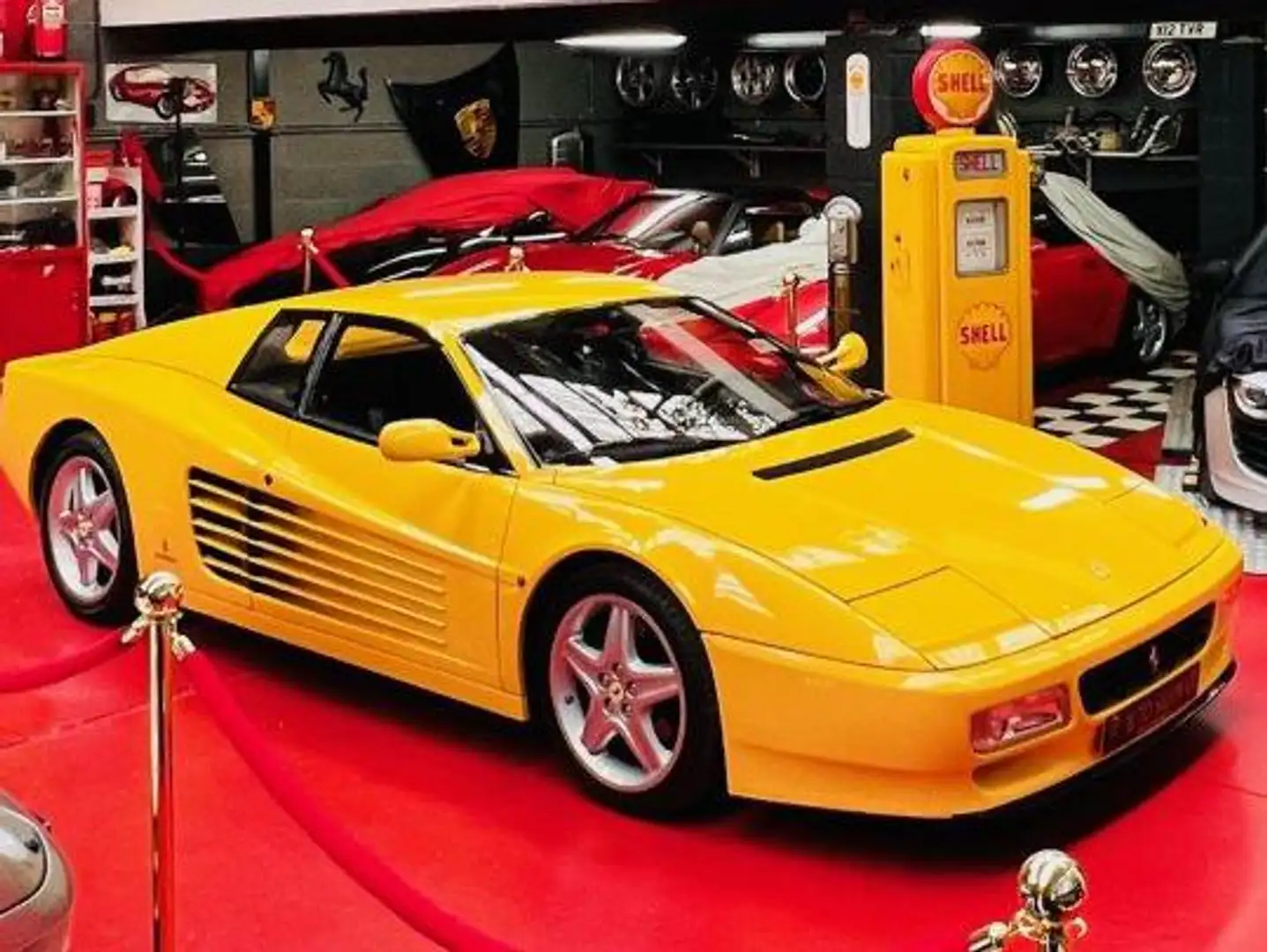 Ferrari 512 TR 4,9l V12 Giallo Modena *** Full historique *** Geel - 2