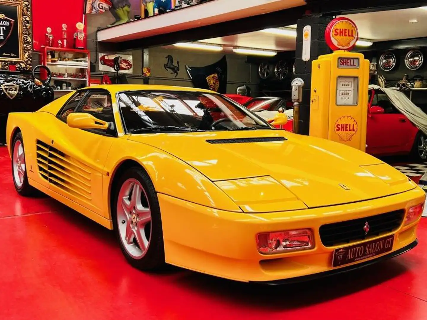 Ferrari 512 TR 4,9l V12 Giallo Modena *** Full historique *** Yellow - 1
