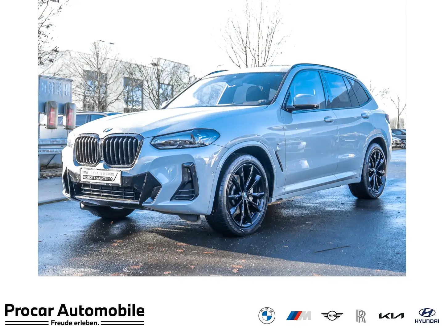 BMW X3 xDrive30d M Sport PANO RFK NAVI LED Grau - 1
