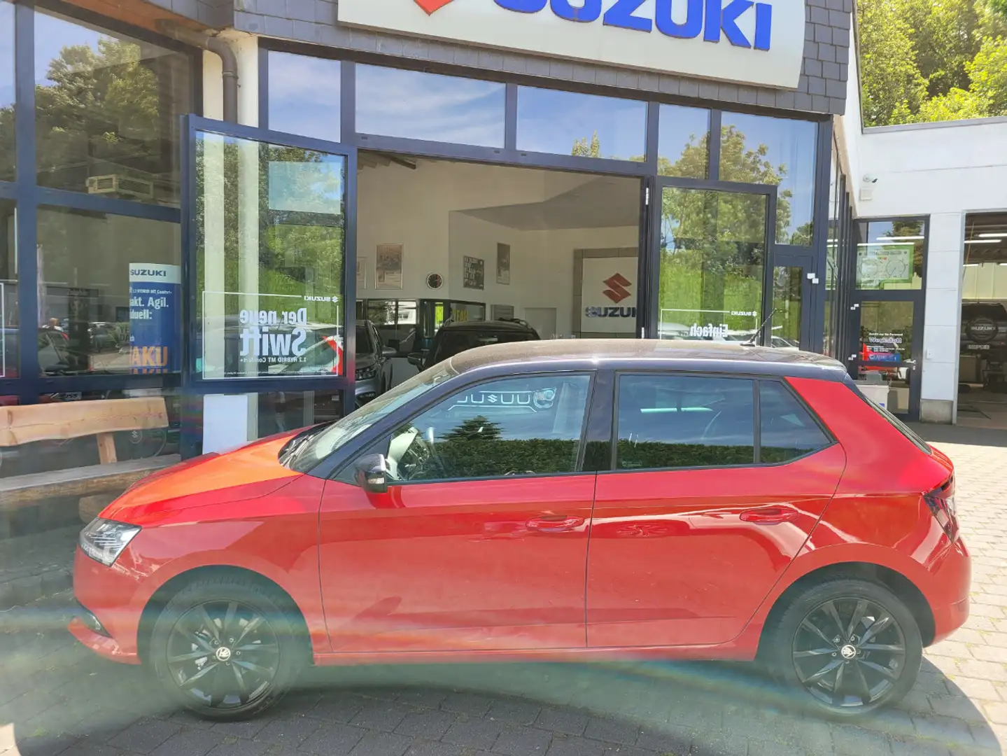 Skoda Fabia Style*PDC*Dach schwarz*RFK* Rot - 2