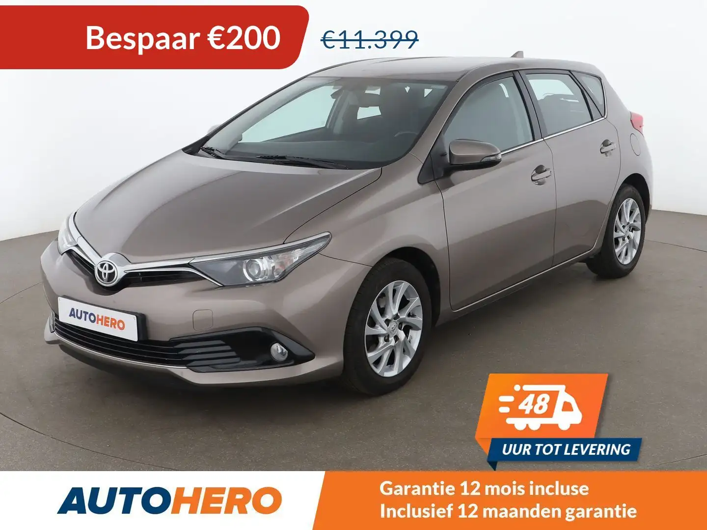Toyota Auris 1.2 Turbo Comfort Brun - 1