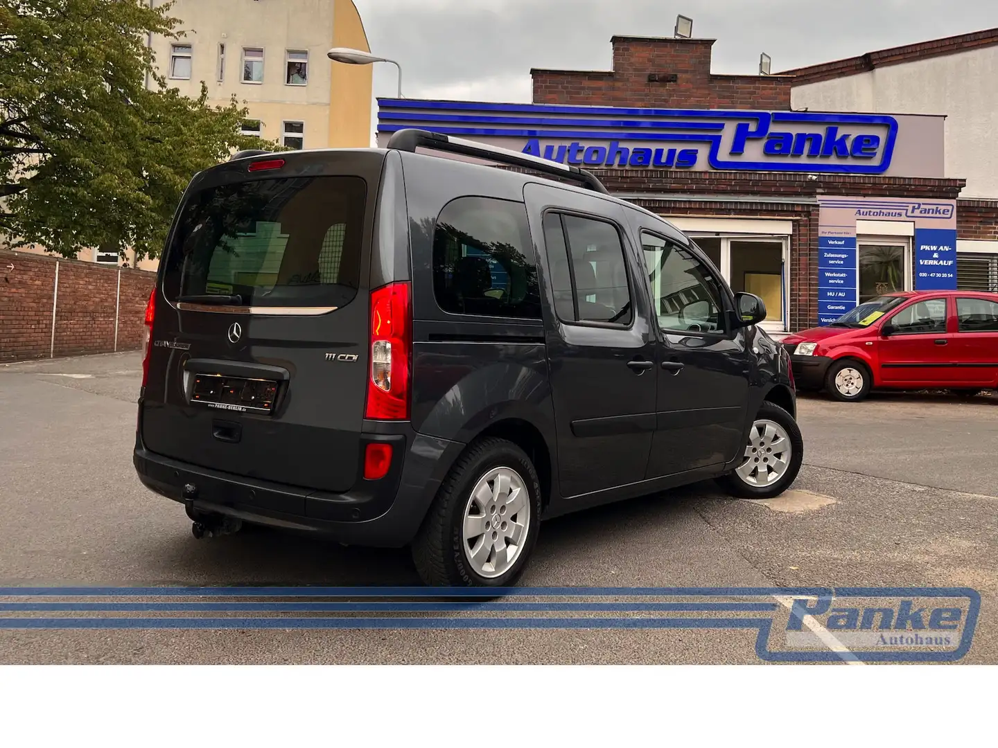 Mercedes-Benz Citan 111 CDI lang 5Sitz*SHZ*Klima*BT*AHK*RFK* Gris - 2