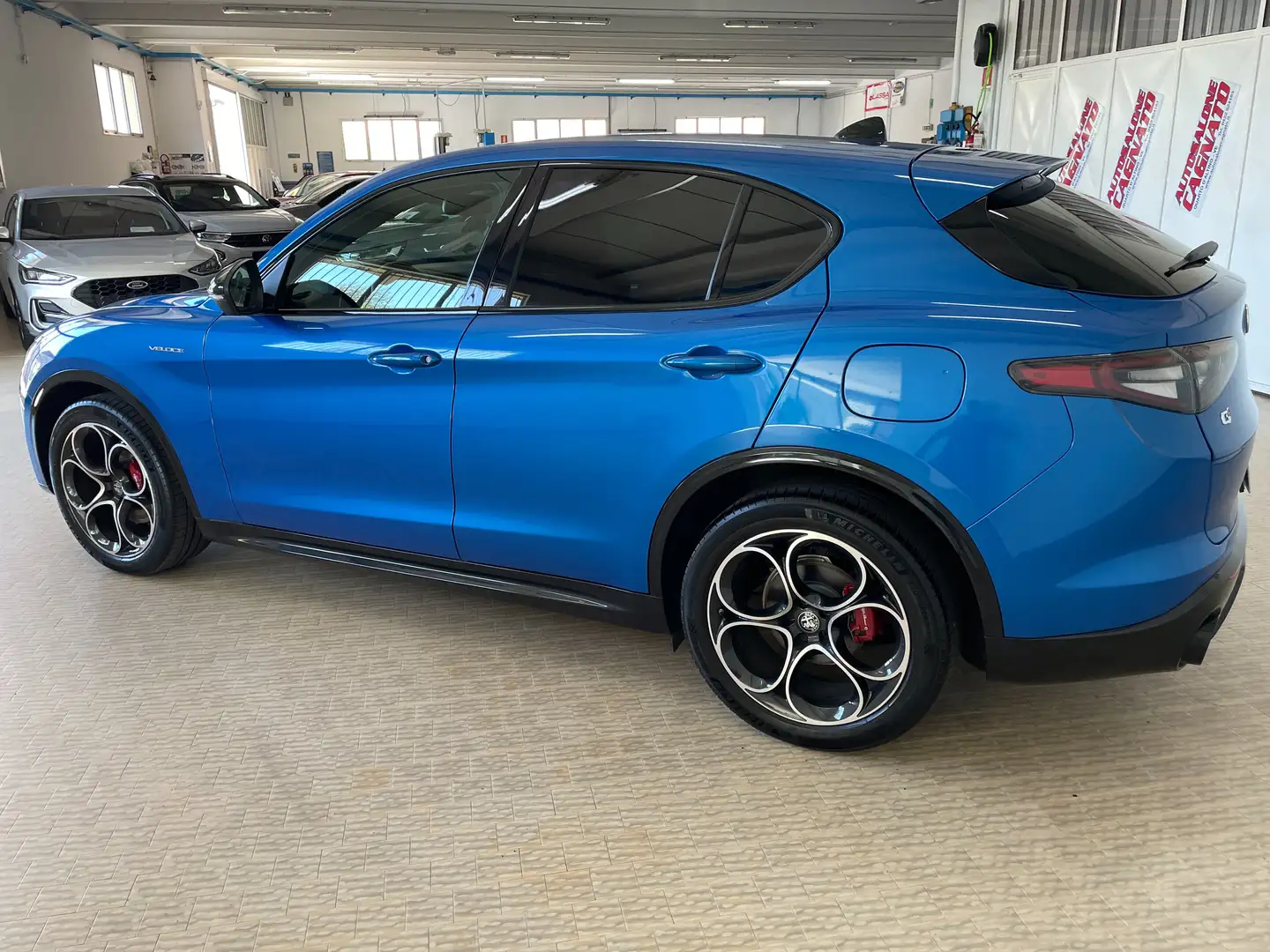 Alfa Romeo Stelvio Stelvio 2.2 Veloce Q4 210cv auto BluMisano-2024- Blu/Azzurro - 2