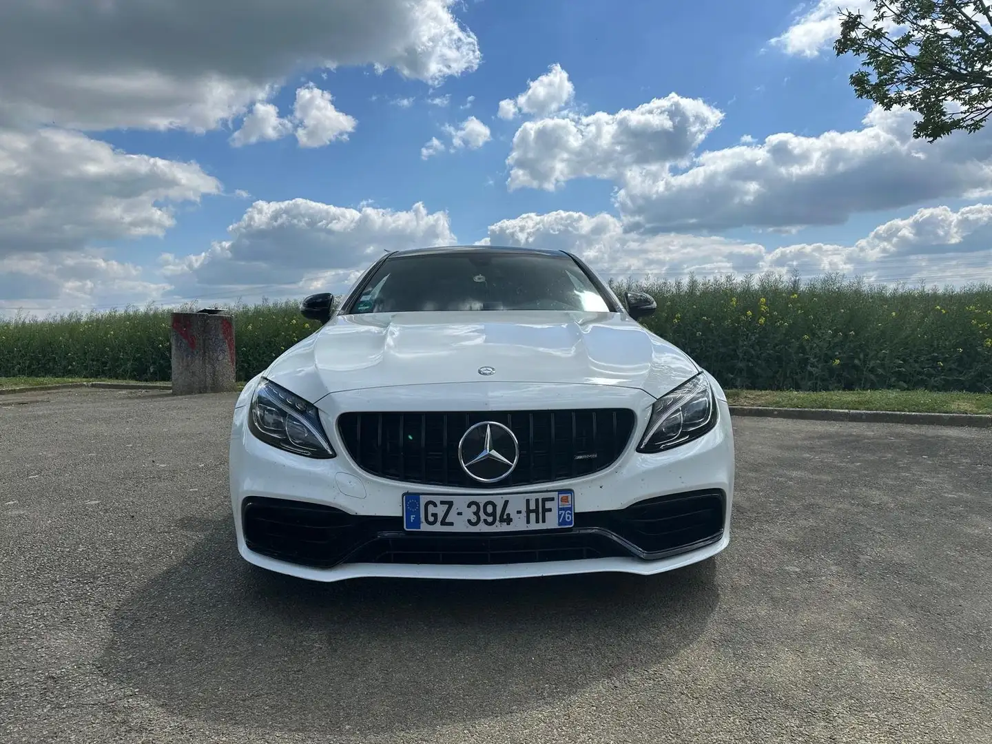 Mercedes-Benz C 63 AMG V8 Bi-turbo 4.0 476ch Biały - 2
