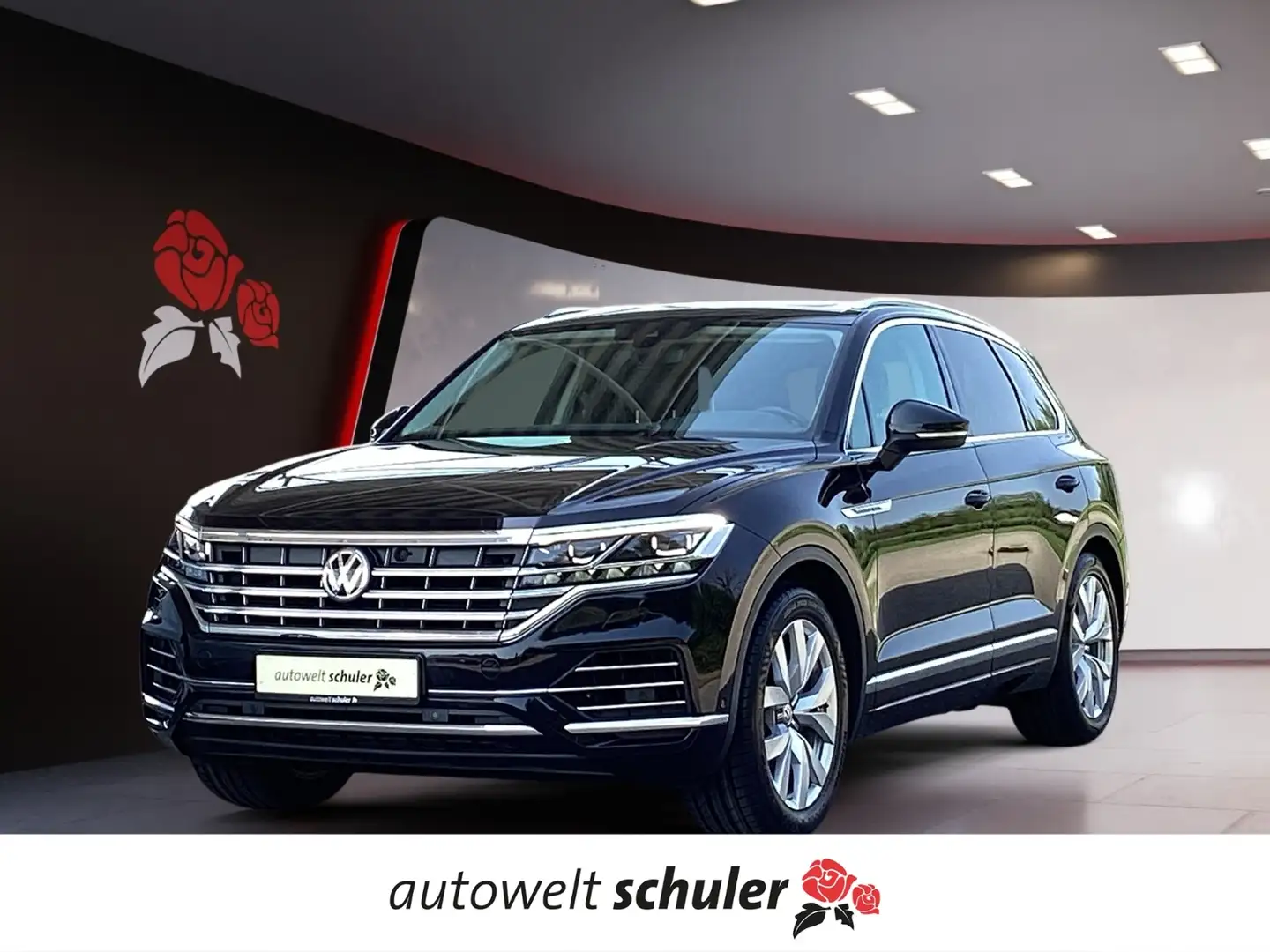 Volkswagen Touareg 3,0 TDI V6 4motion Elegance Nacht Sicht Schwarz - 1