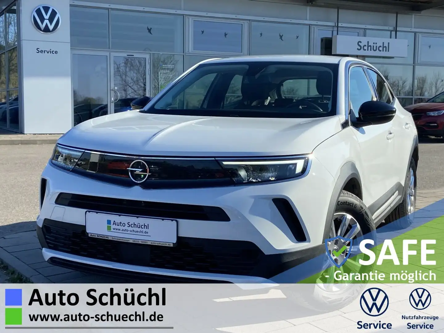 Opel Mokka-E EDITION 3-PHASIG+CCS+KAMERA+LED+ACC+SHZ+ Weiß - 1
