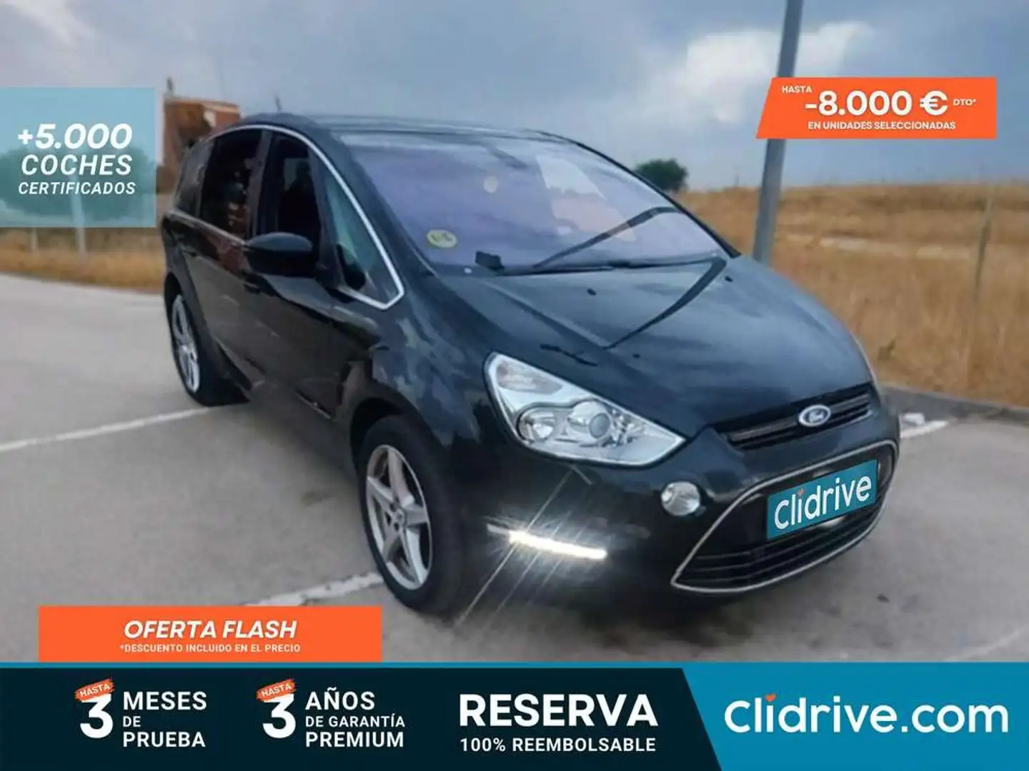 Ford S-Max 2.0TDCi Titanium Negro - 1