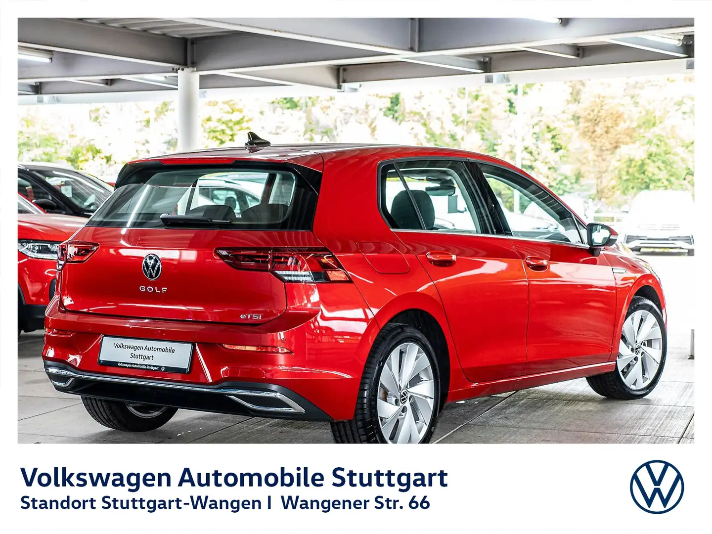 Volkswagen Golf Style 1.5 eTSI DSG Navi LED AHK ACC SHZ Rot - 2