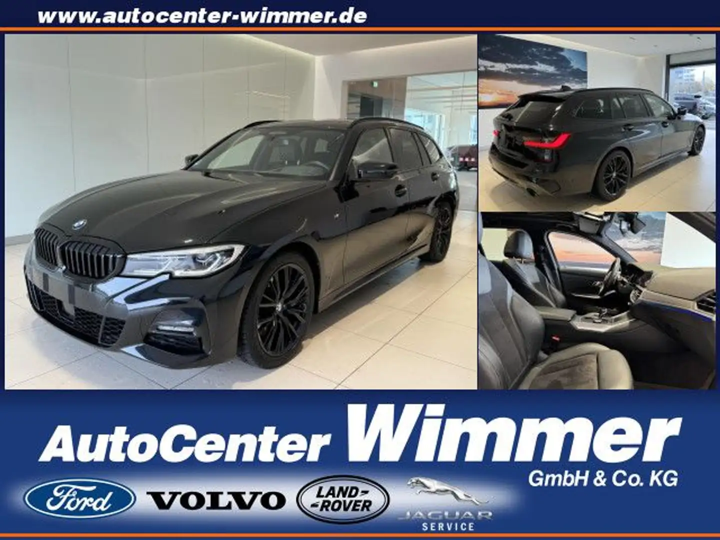 BMW 330 d Touring xDrive M Sport Harman AHK HUD Laser Noir - 1