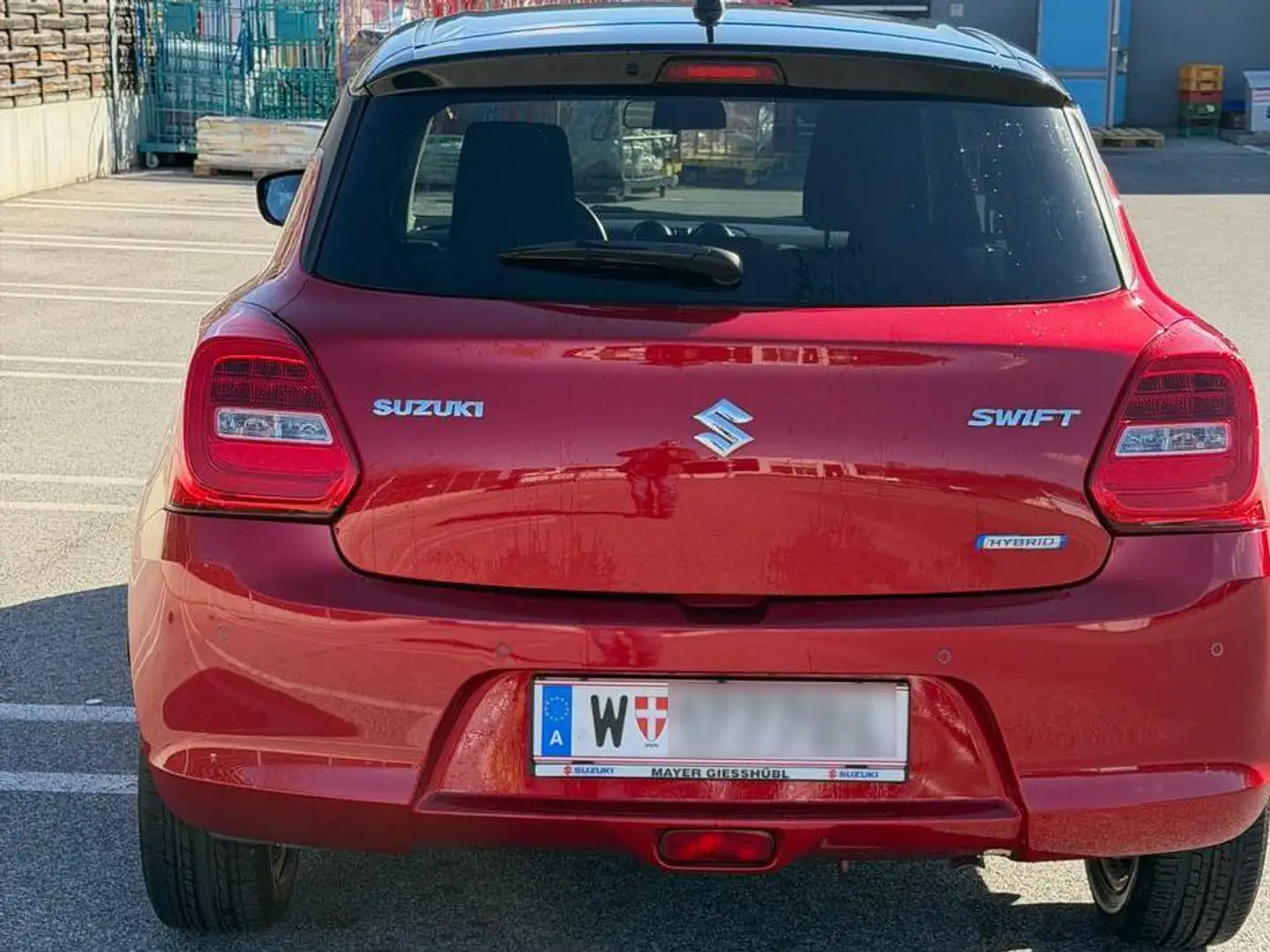 Suzuki Swift Swift 1,2 Hybrid DualJet Shine CVT Shine Rot - 2
