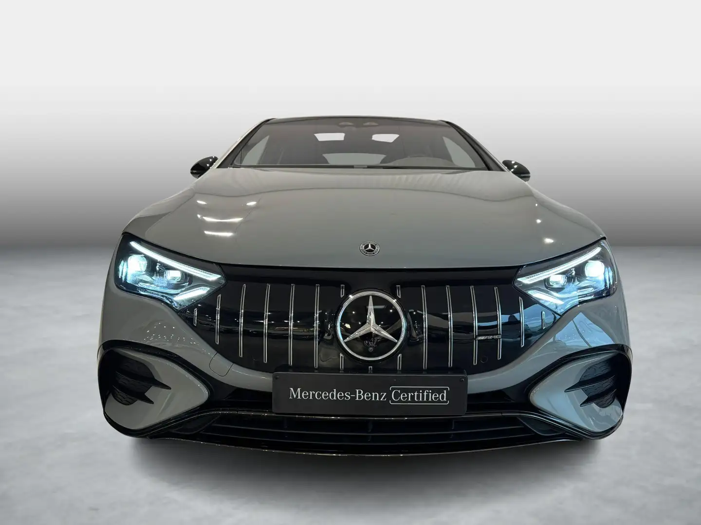 Mercedes-Benz EQE 53 AMG 4MATIC + PANORAMISCH DAK + BURMESTER + KERAMIS Šedá - 2