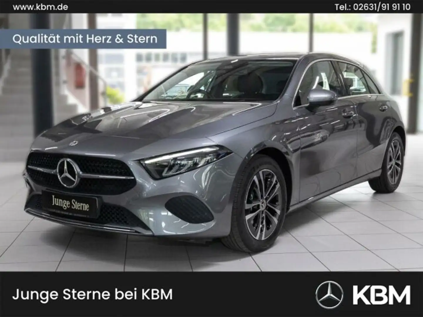 Mercedes-Benz A 180 A 180 PROGRESSIVE ADV°VOLLDIGI°MBUX PREM°PTS+RFK Grau - 1