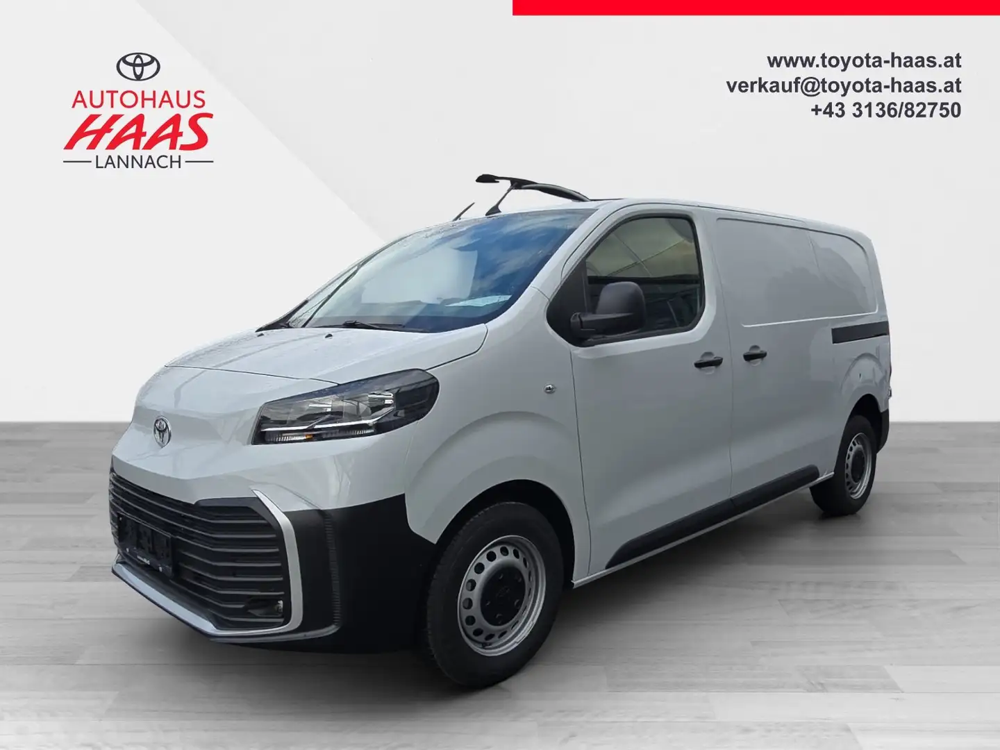 Toyota Proace 2.0D4D Comfort Medium Weiß - 1