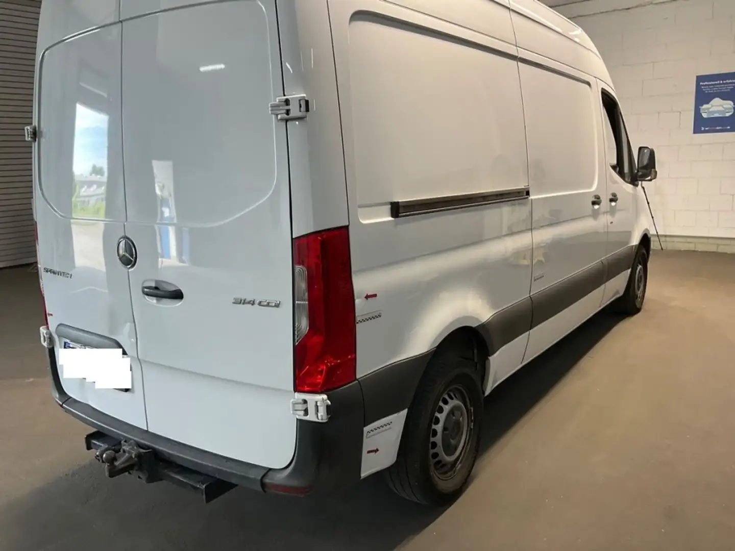 Mercedes-Benz Sprinter Furgón 314CDI Largo T.E. tT Blanc - 2