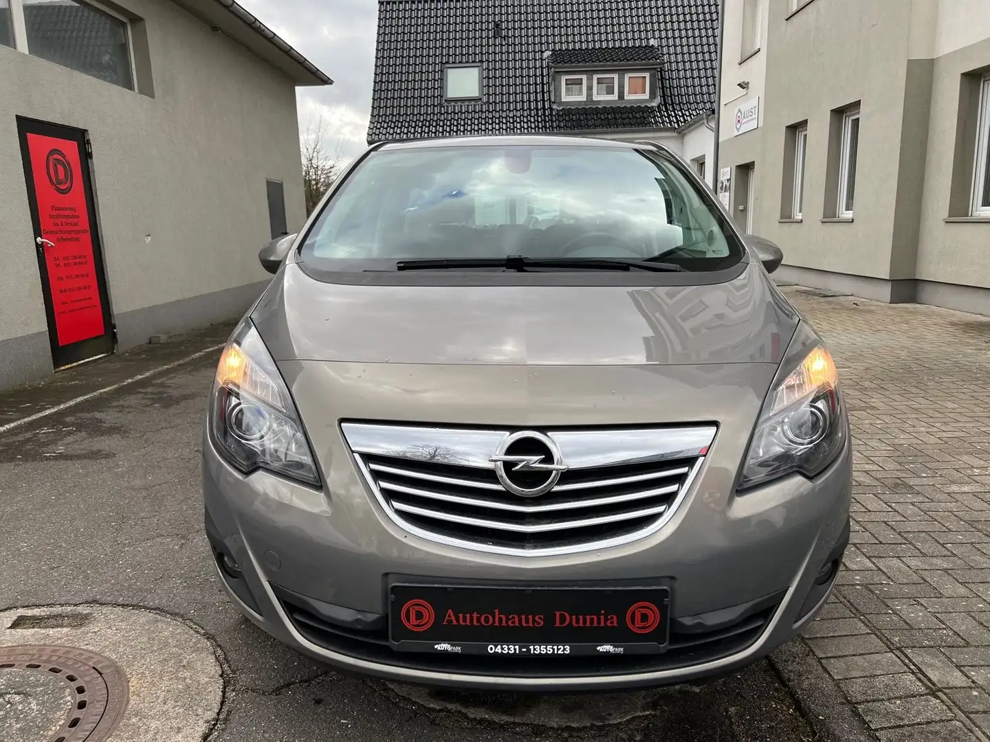 Opel Meriva 1.7 CDTI 116000 km TÜV INSP. Neu 8f.Berei Grau - 2