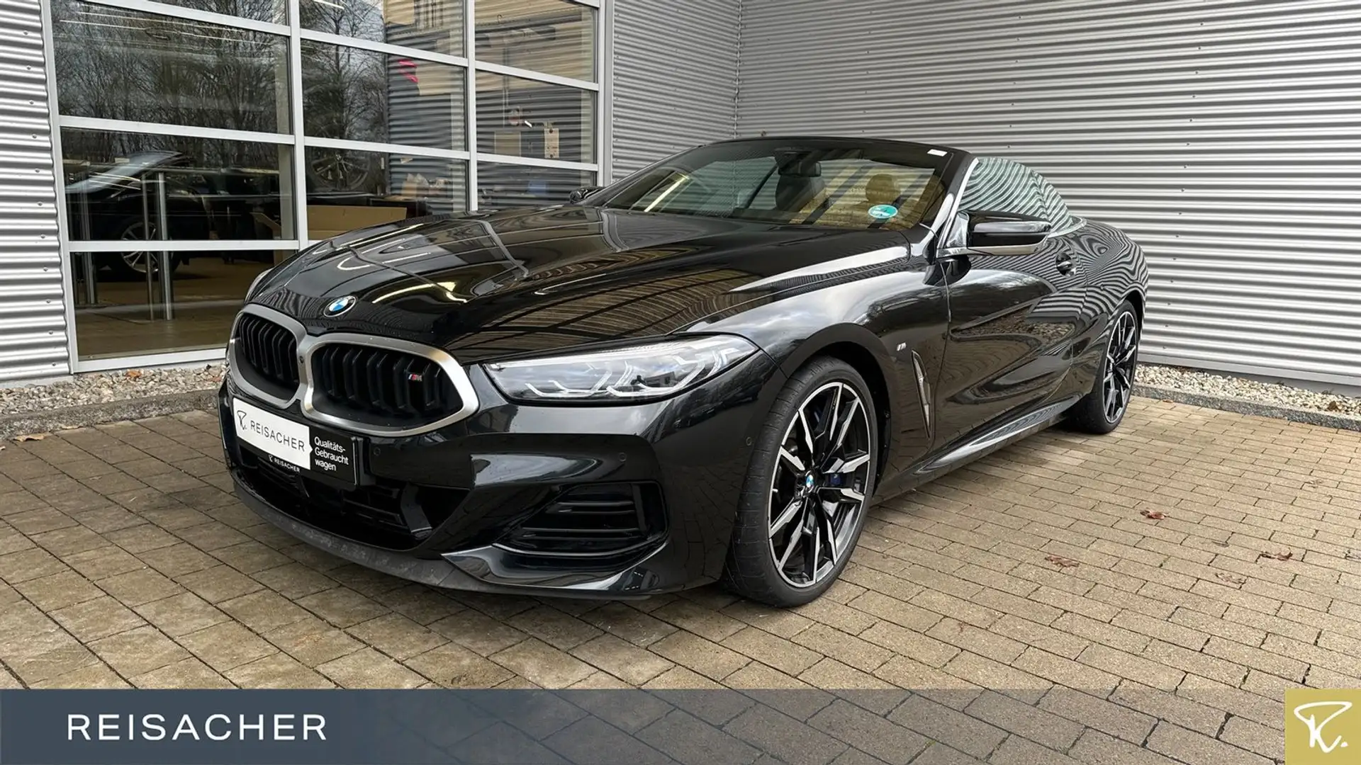 BMW M850 iA xDrive Cabrio Navi 360° Laser ACC NP:153T Чорний - 1