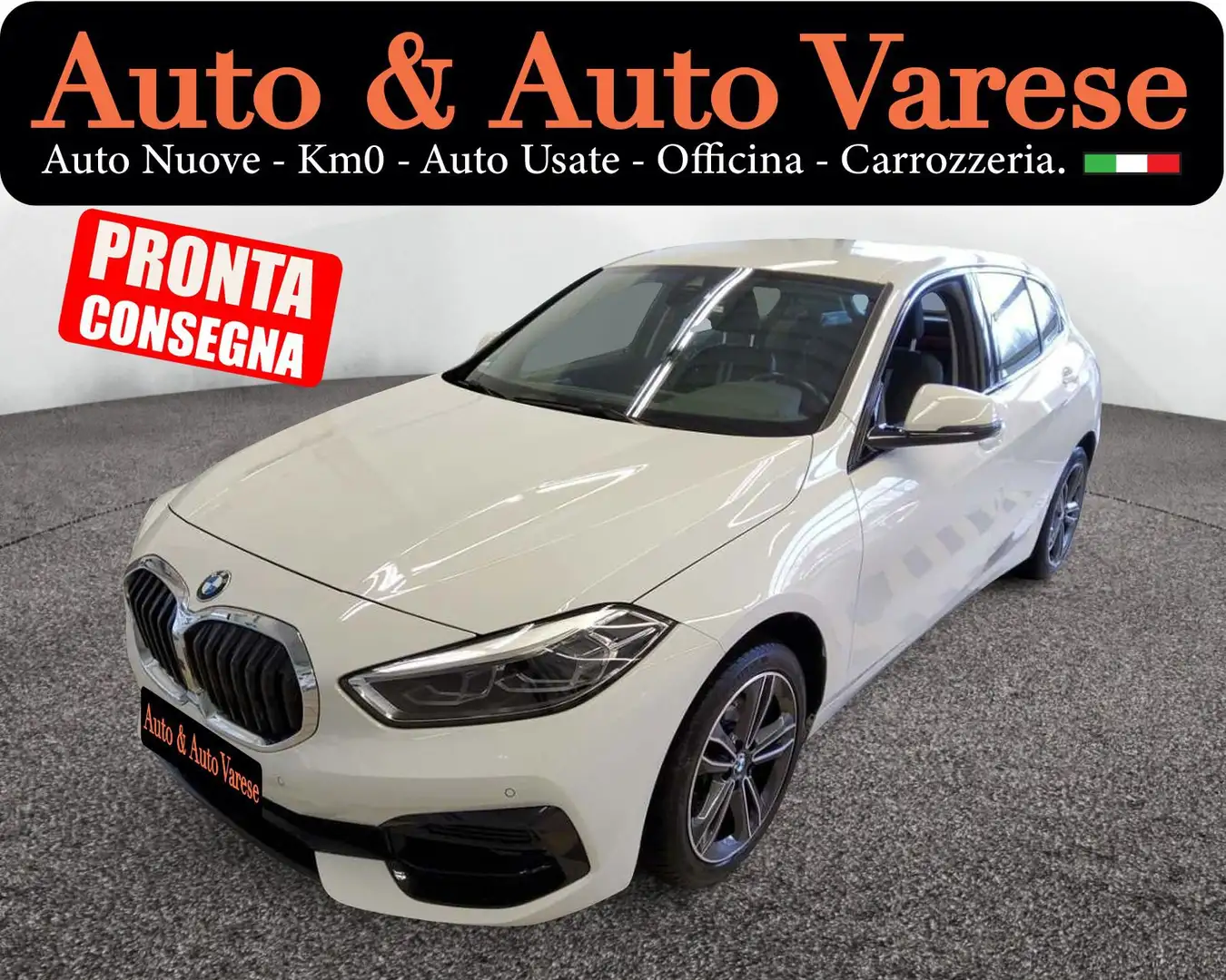 BMW 118 118i Sport Line Automatica Blanco - 1