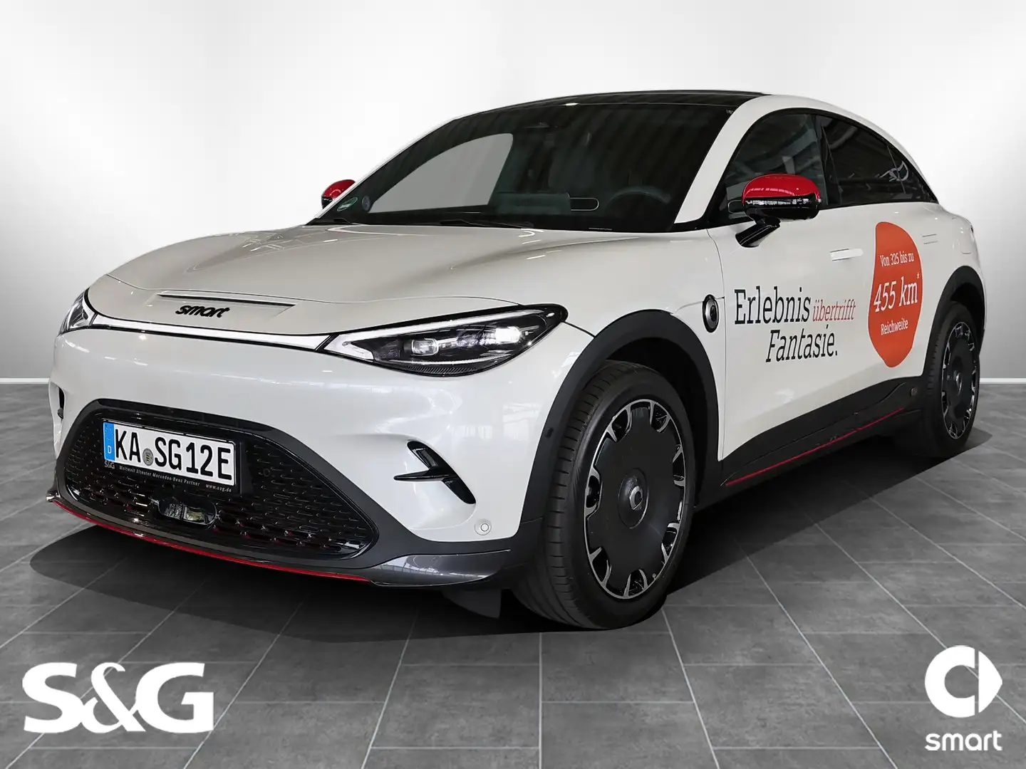 smart #3 25th Anniversary Edition Pano+360°+Navi+HUD Biały - 1