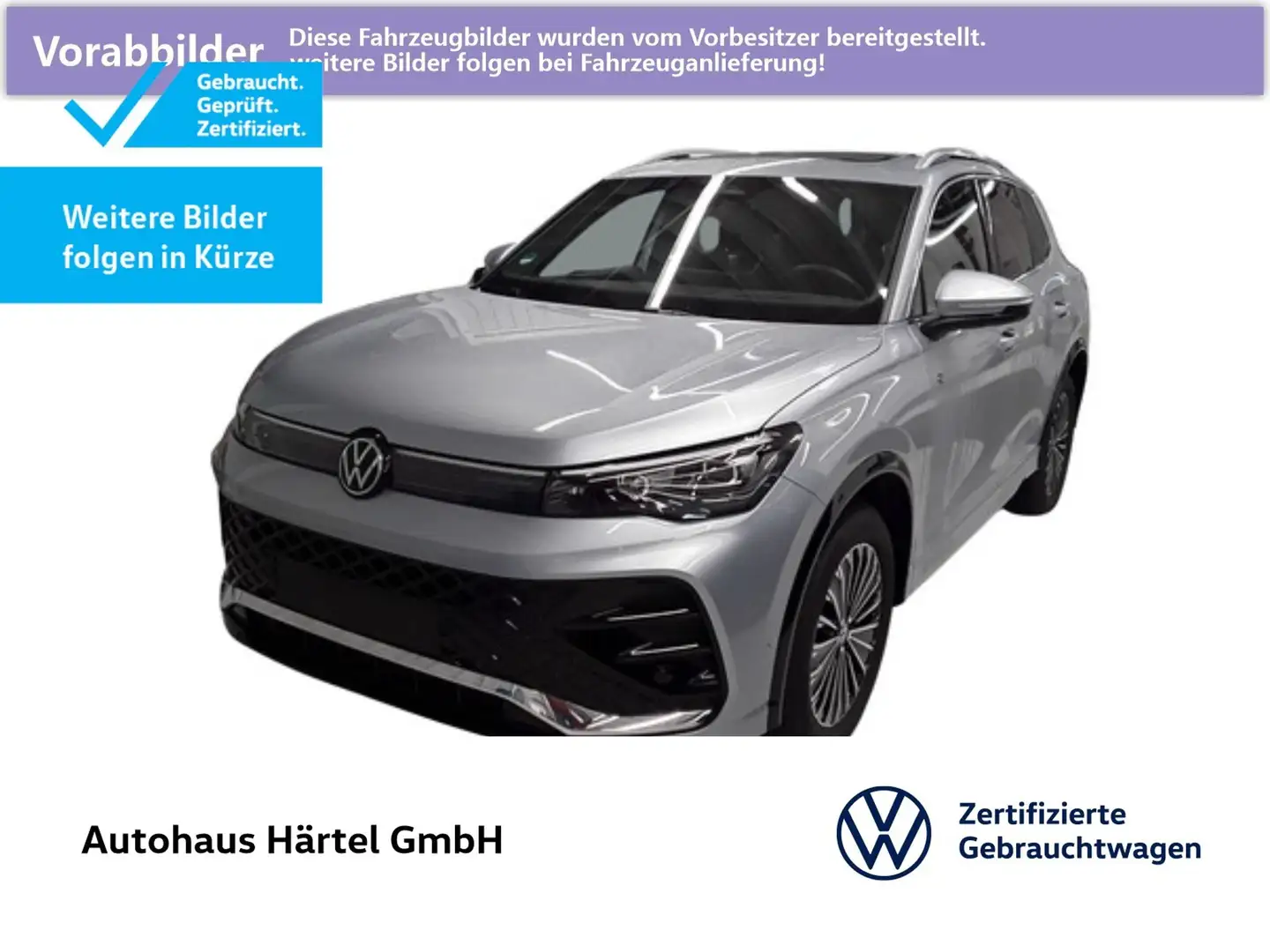 Volkswagen Tiguan R-LINE 4MOTION 2.0 TSI DSG Sportpaket Navi Silber - 1