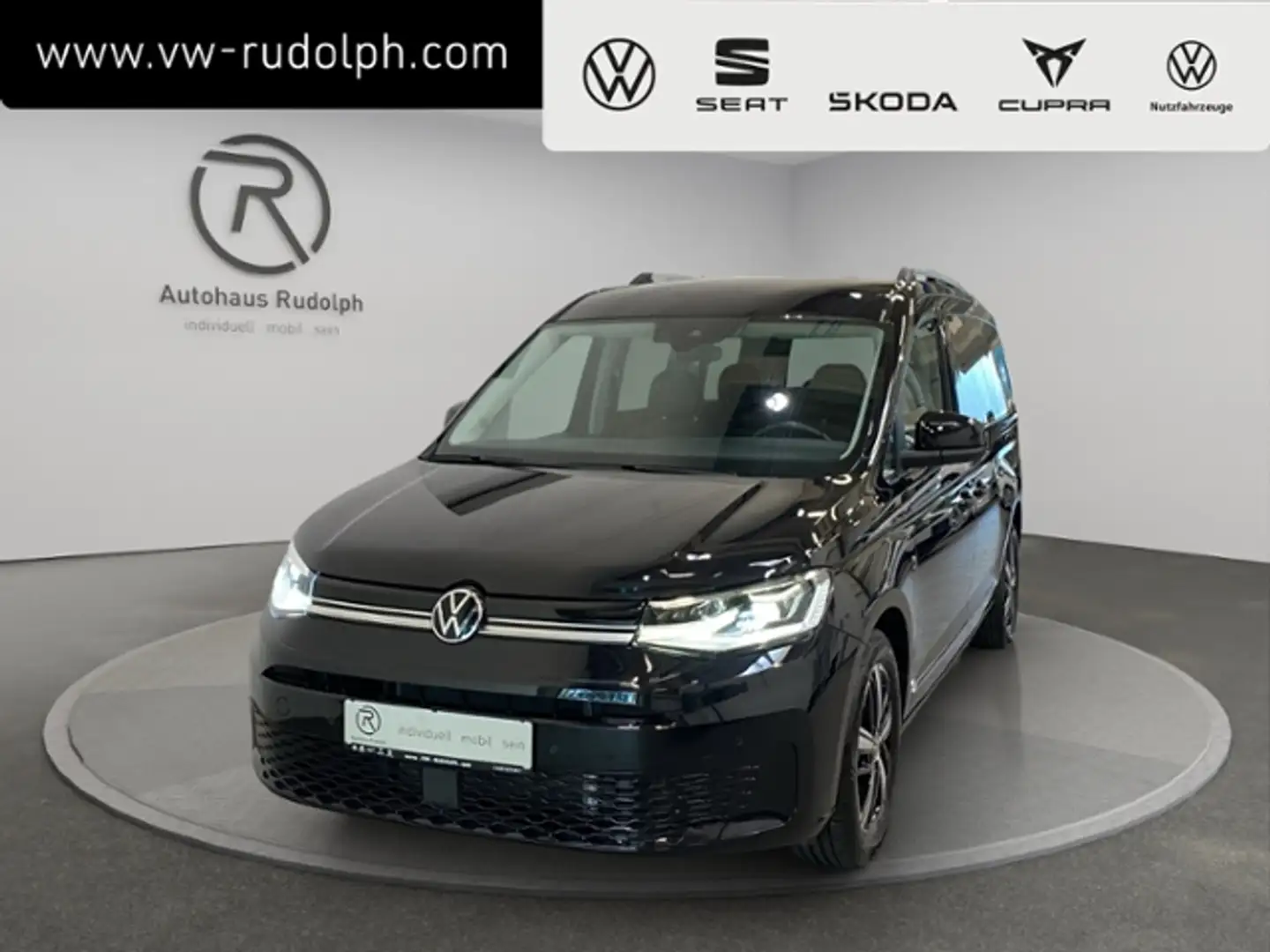 Volkswagen Caddy 2.0 TDI Style / 7- Sitzer Navi LED Schwarz - 1