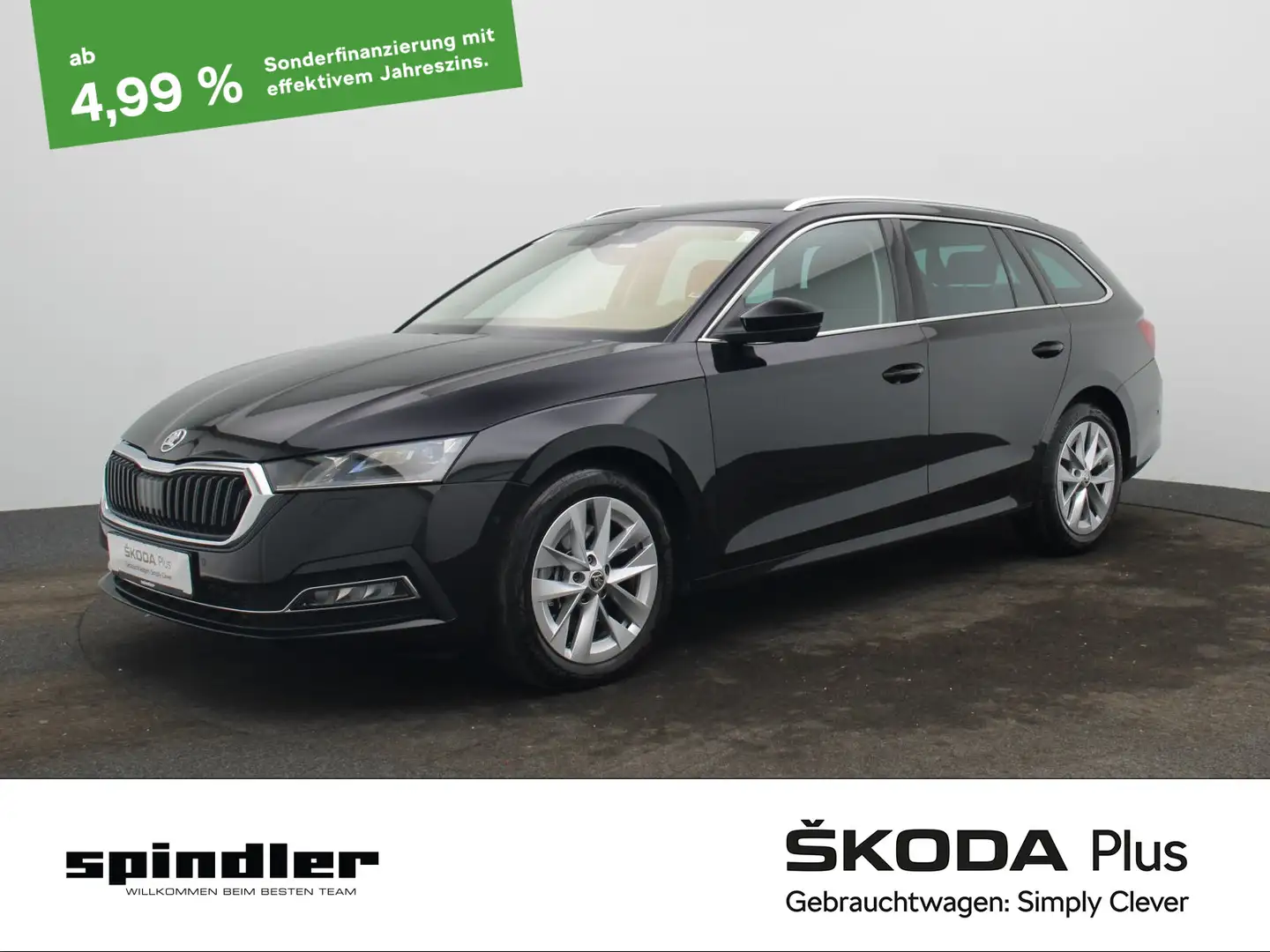 Skoda Octavia Combi Style 2.0 TDI DSG / Matrix, AHK Schwarz - 1