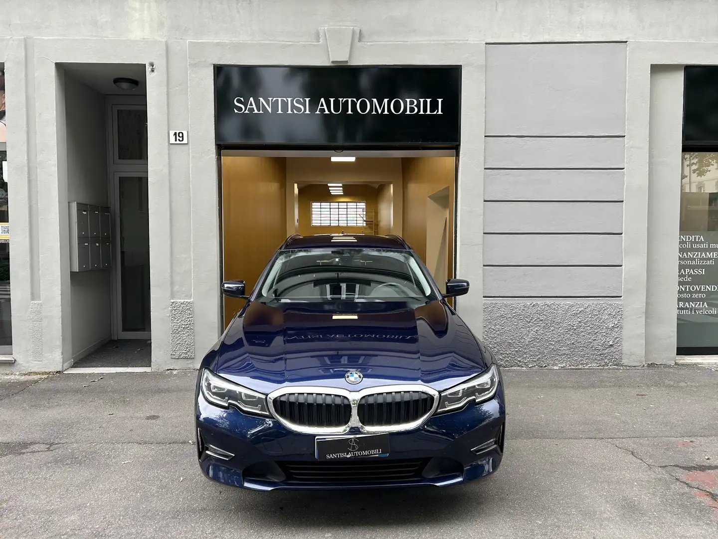 BMW 318 d Touring MHEV 48V Business Advantage AUTOMATICA!! Bleu - 2