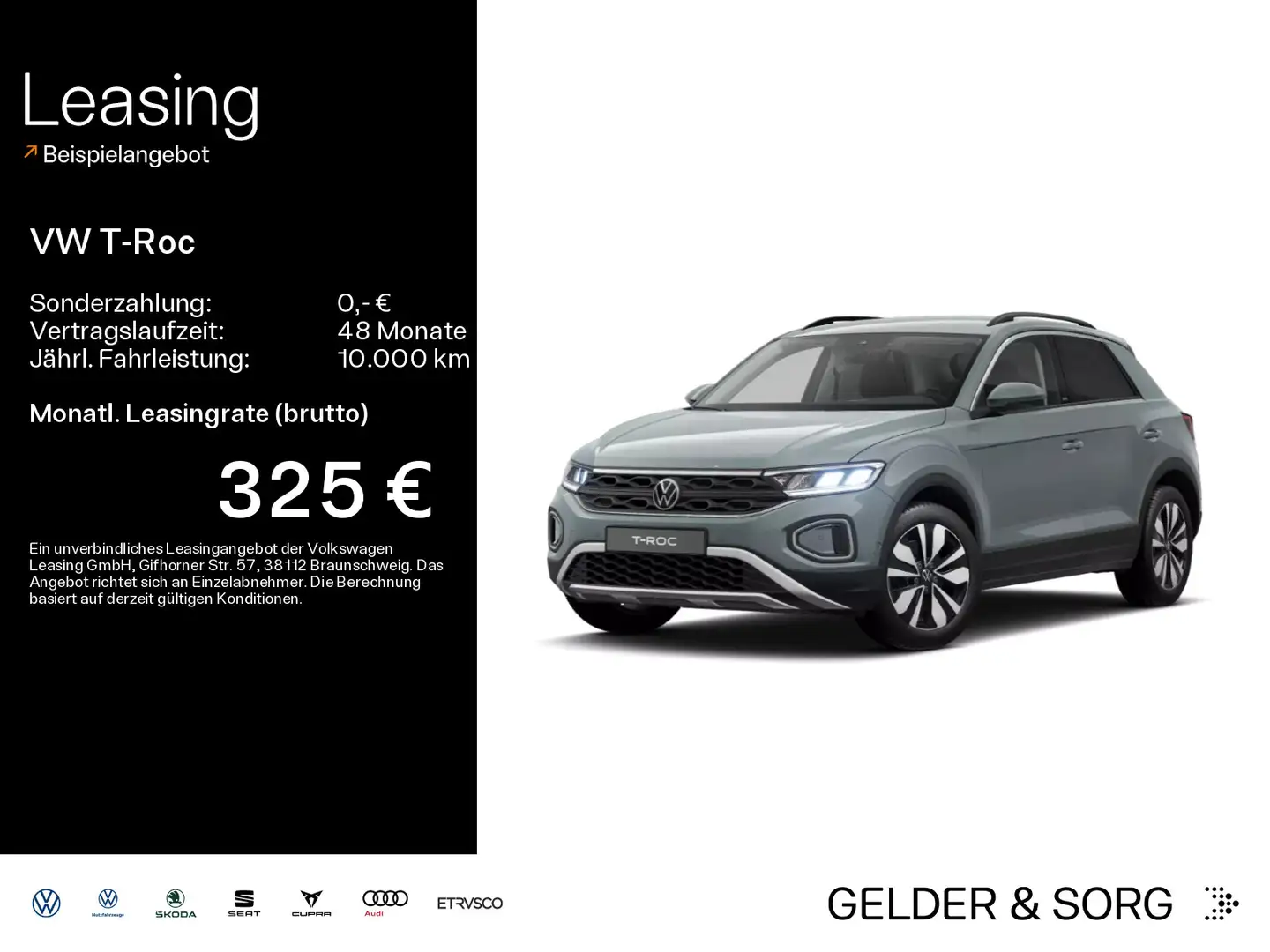 Volkswagen T-Roc Life 2.0 TDI DSG AHK*Stand*RFK*Digital*Nav Blau - 1