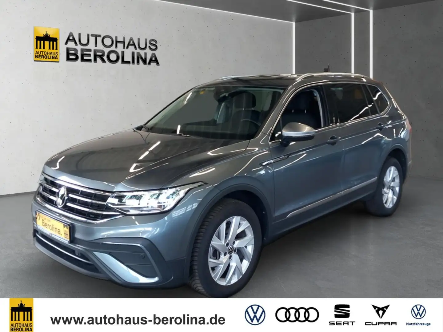 Volkswagen Tiguan Allspace 2.0 TDI 4M Life DSG *7-Sitze*AHK Gris - 2