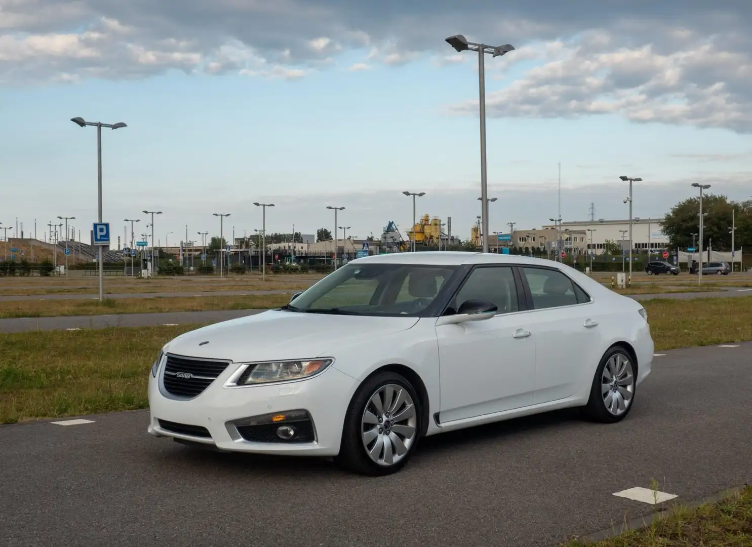 Saab 9-5 2.8T V6 XWD Aut. Aero Biały - 1