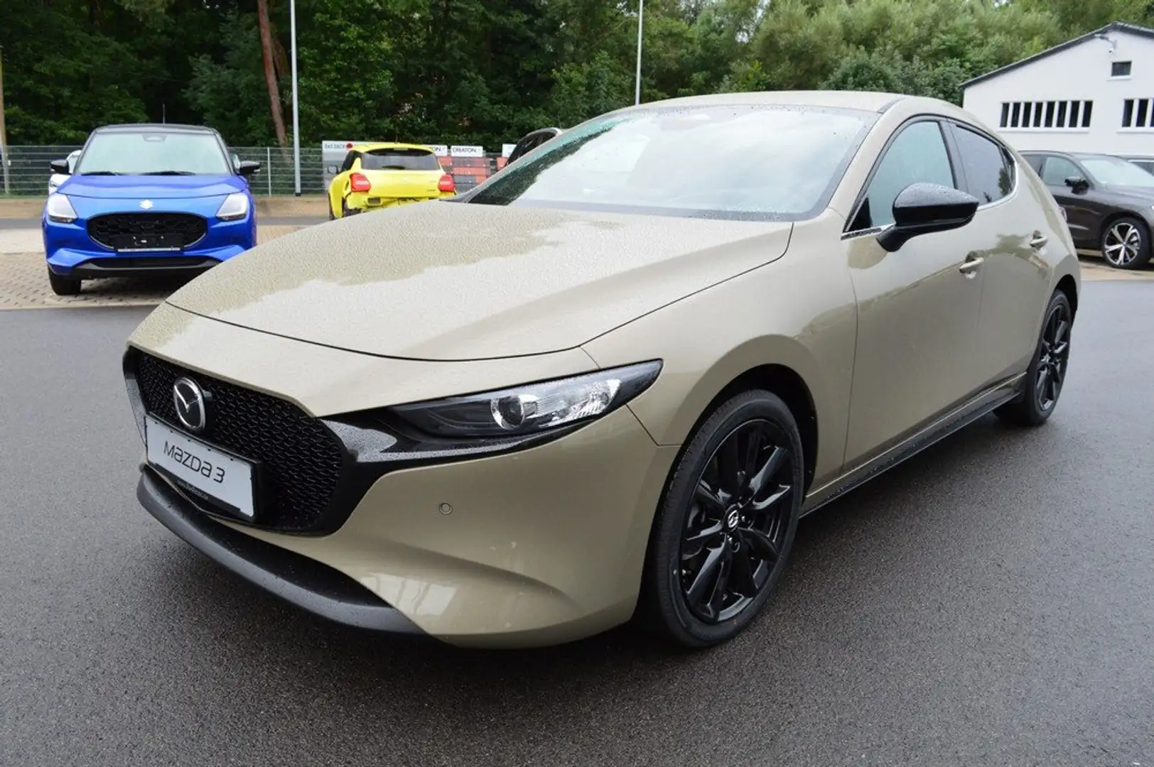 Mazda 3 e-SKYACTIV-G 140 M HYBRID HOMURA *Navi+LED+3xPDC* Verde - 2