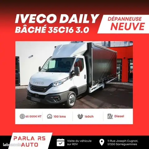 Iveco Daily 3.0 35C16 160ch porte voiture bâché
